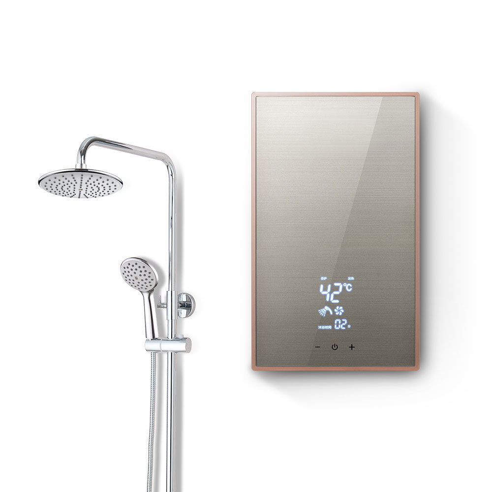 Modern novel design bathroom water heaterselectric tankless hot water heaters