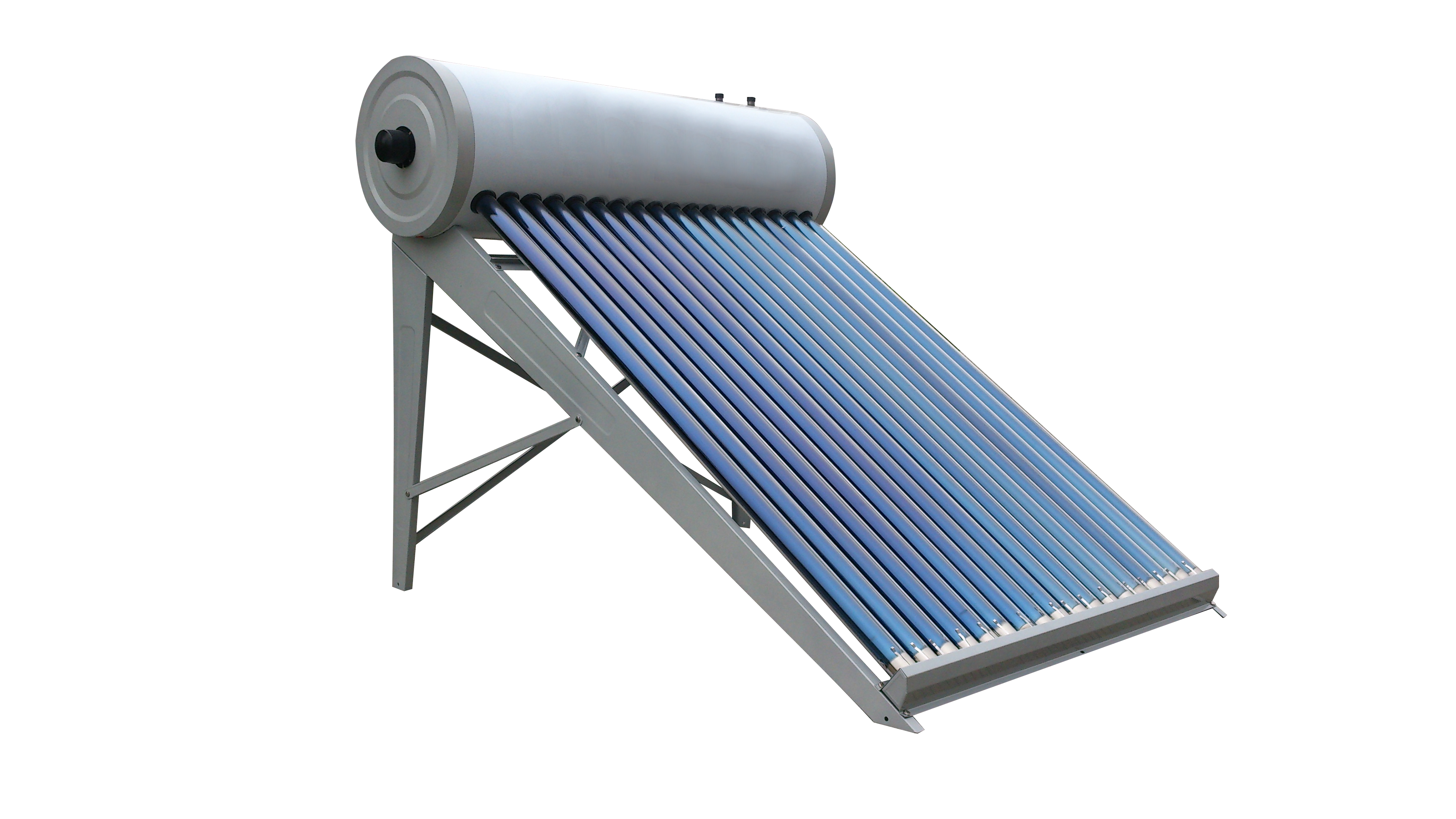  Freestanding Free Spare Parts  Solar Water Heater with Electric Backup Solar Instant Water Heater 