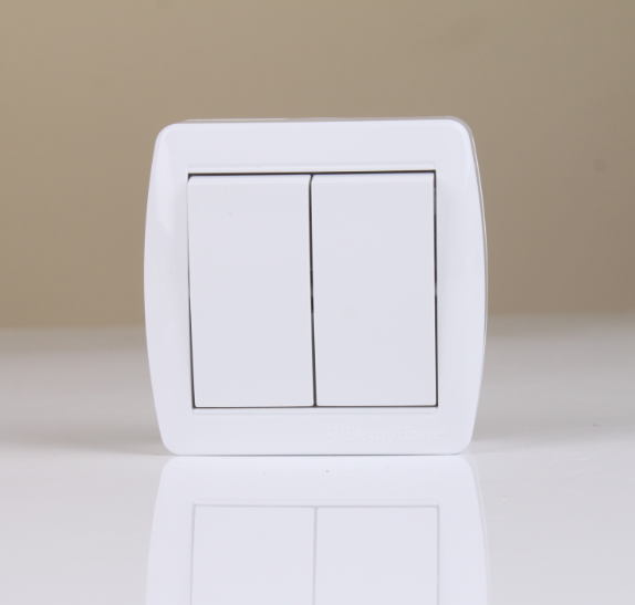 Wall Switch 2 Gang Surface Mounted Electrical 16A Electric Power Light Switch 220V Wall Switches