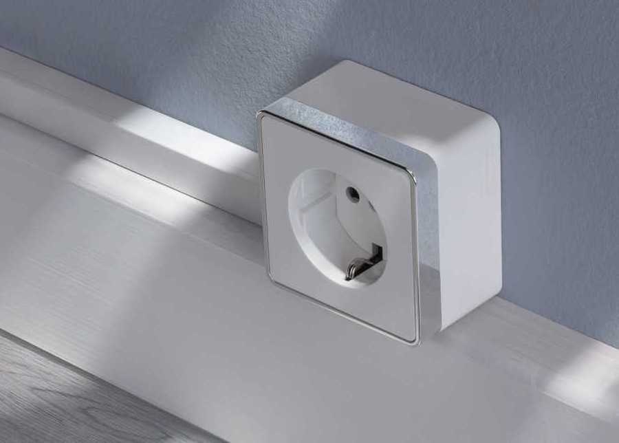 Wall Switch 2 Gang Surface Mounted Electrical 16A Electric Power Light Switch 220V Wall Switches