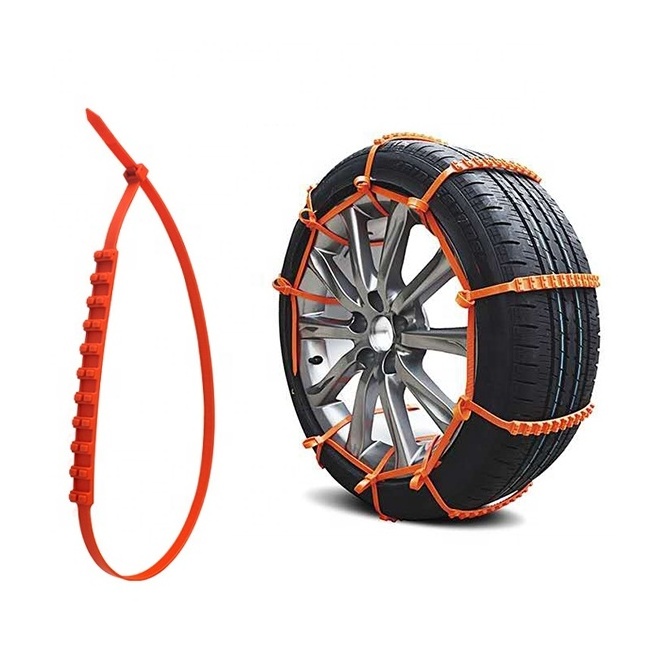 China Supply Anti-skid Winter Tyres Wheels Snow Chains Repeatedly Use Car Tire Ties