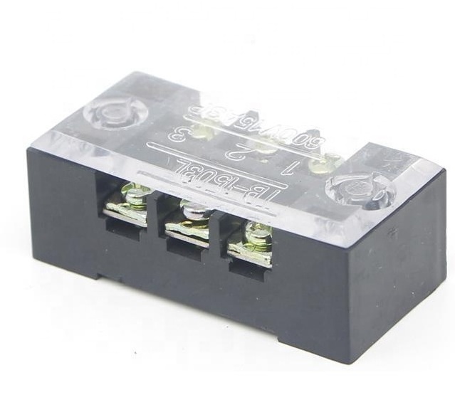 China Factory Fixed Terminal Blocks Automotive Wire Connectors Electric Screw Barrier Terminal Block