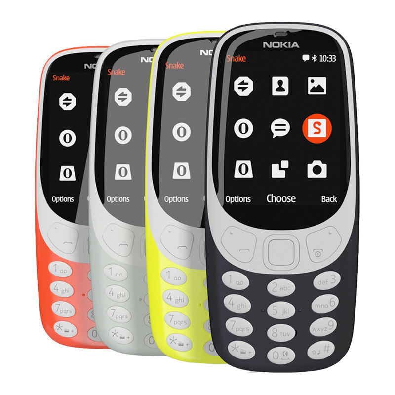 Cross border mobile phone 3310 GSM 2G non smartphone dual card elderly phone student button elderly phone