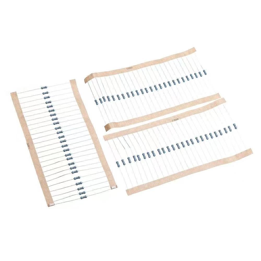 Metal Film Resistors 1/4W 1.5R 15R 150R 1.5K 15K 150K 1%