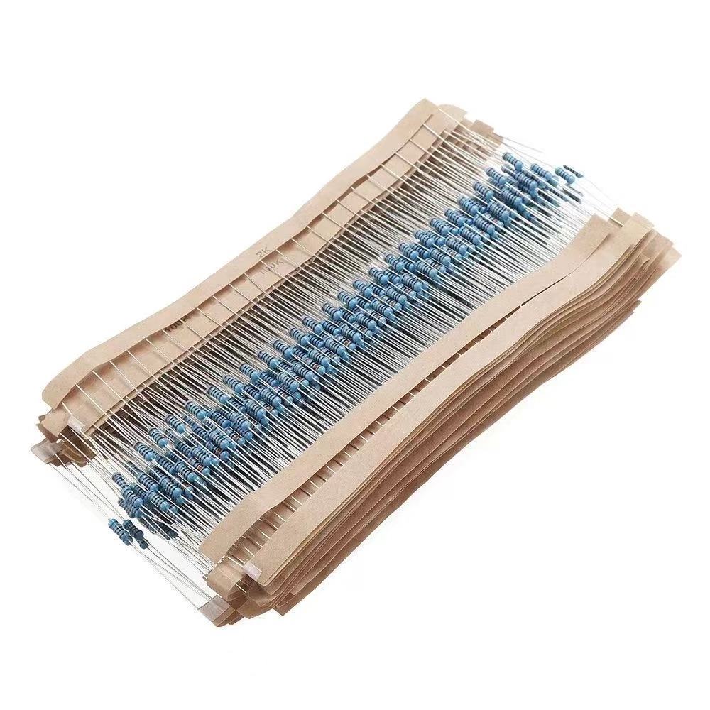 Metal Film Resistors 1/4W 1.5R 15R 150R 1.5K 15K 150K 1%