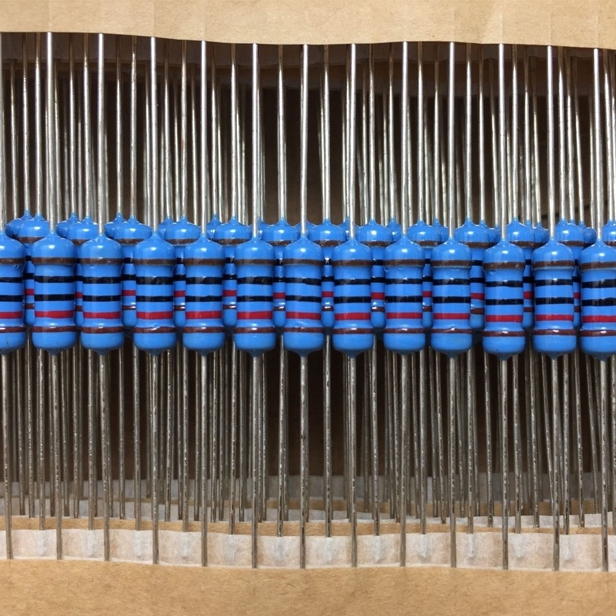 Metal Film Resistors 1/4W 1.5R 15R 150R 1.5K 15K 150K 1%