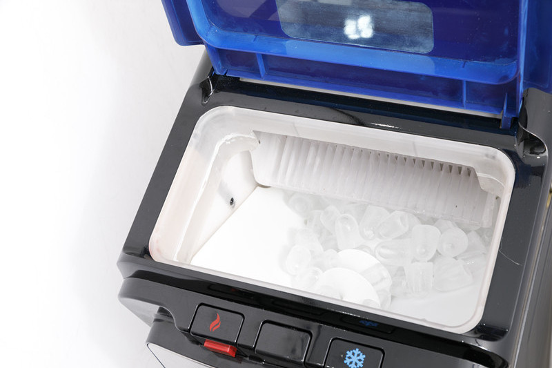 Water cooler with ice-making