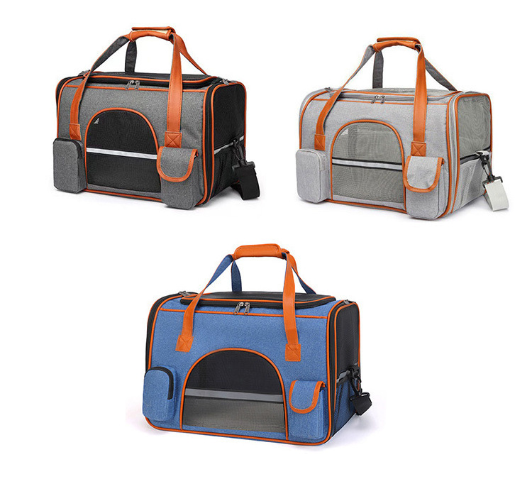 Car Seat Safe Pet Travel Carrier Pet Carrier for Cats and Small Dogs Airline Approved Soft Sided Carrier