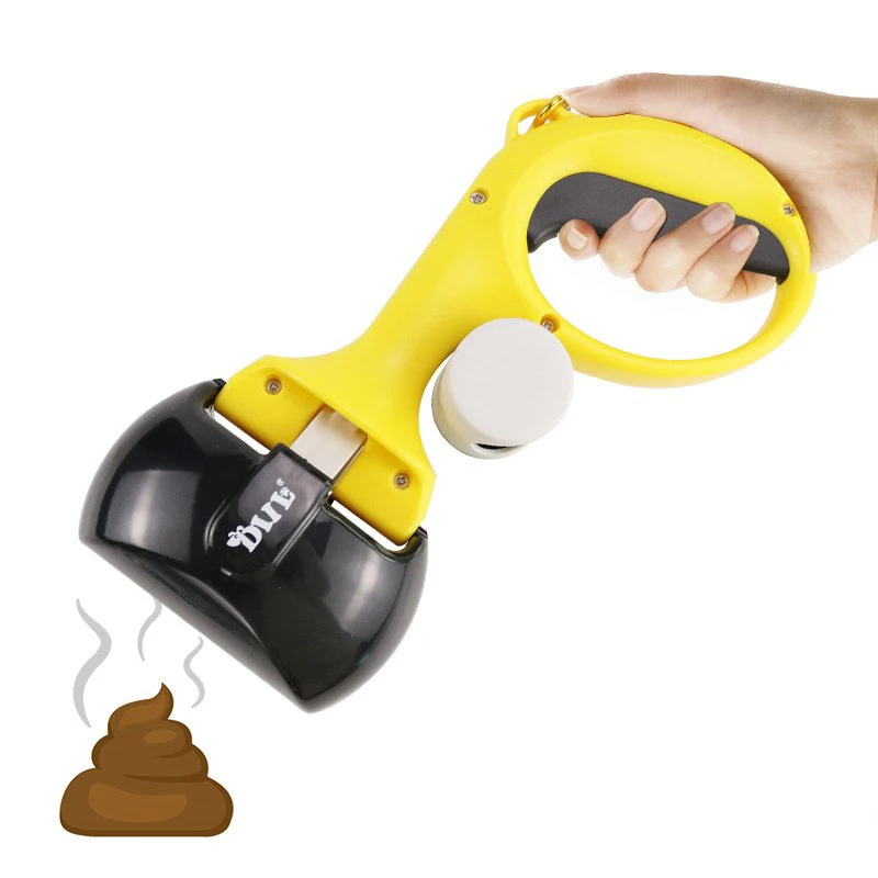 Pet Dog Pooper Scooper Portable Outdoor Cleaner Garbage Picker Poop Bag Collection Convenient Cleaning Tools Dog Poop Collector