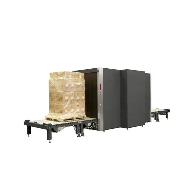 Roller Type x-ray Pallet Cargo Scanner to Detect Contraband in Packed Luggage in Shipping Company Seaport