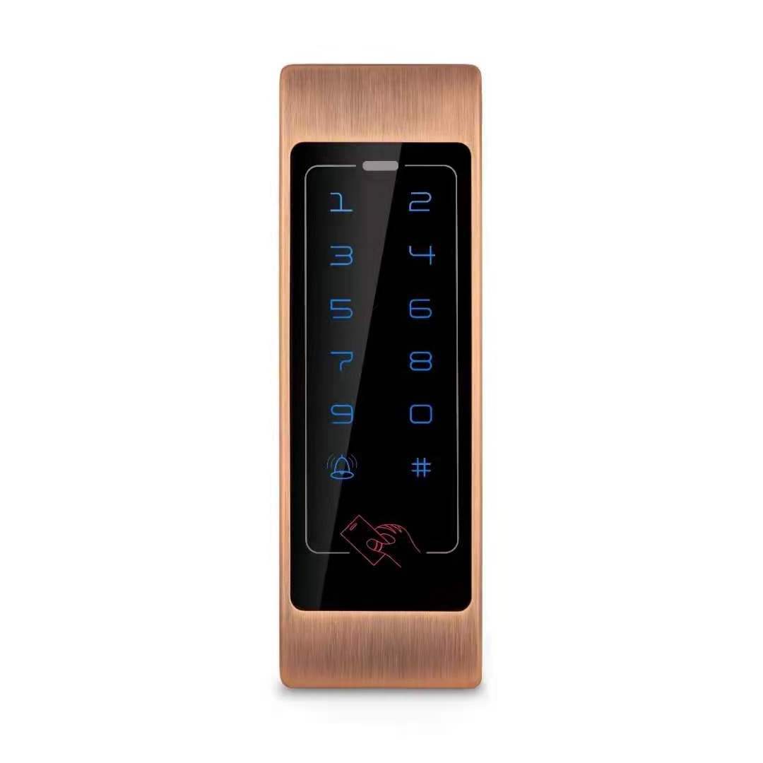 Stand Alone Single Door Metal Electronic Keypad NFC Waterproof RFID Card Reader Code Access Control Smart Lock