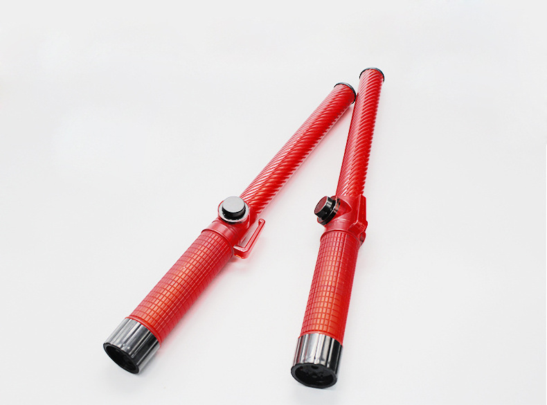 54cm Rechargeable &Battery Flashing Led Traffic Baton Wand