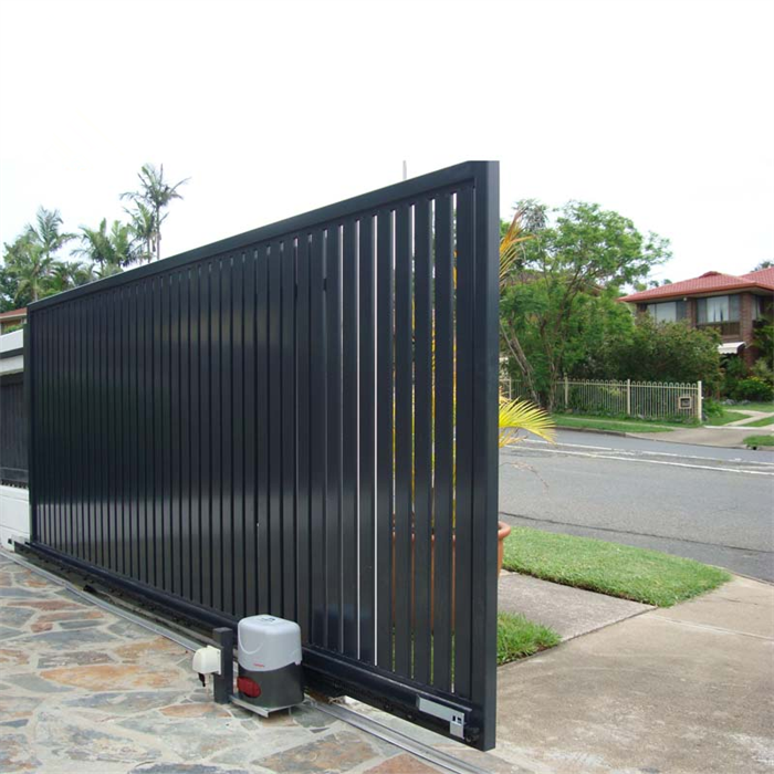 Designs Simple Rot Proof Swing Iron Gates Driveway Aluminum Sliding Gate