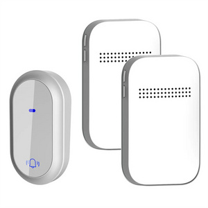 Wireless Doorbell EU AU UK US Plug Smart Door Bell Battery Button 1 2 3 Receiver Waterproof Wireless Doorbell