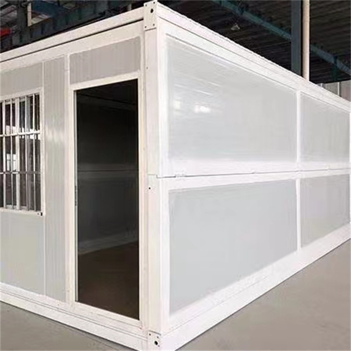 Easy To Install 20 Ft Foldable Refugee Houses Camps Temporary Shelter Site Office Prefab Folding Expandable Container House