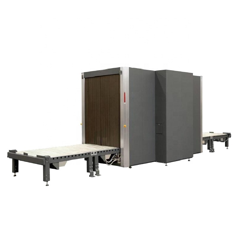 Roller Type x-ray Pallet Cargo Scanner to Detect Contraband in Packed Luggage in Shipping Company Seaport