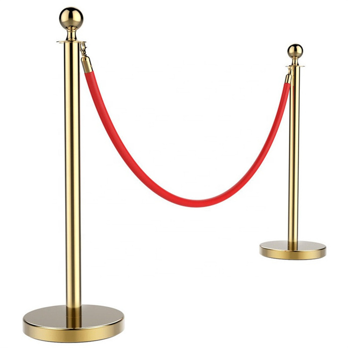 Traffic crowd control red carpet velvet rope poles stands post barrier stanchion