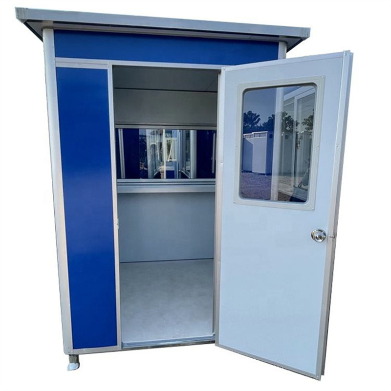 Standards Foldable Detachable Portable Temporary Security Kiosk Cabin Tiny House Outdoor Mobile Guard Booth For Sale