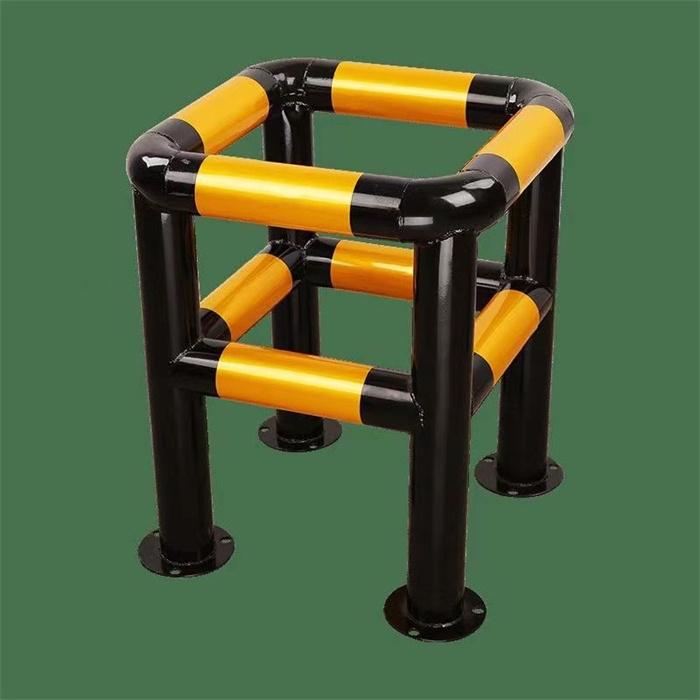 Vertical Safety Powder Coating Handrails Guard Rails Gas Station Anti-collision Column Corner guard Bollard L-type