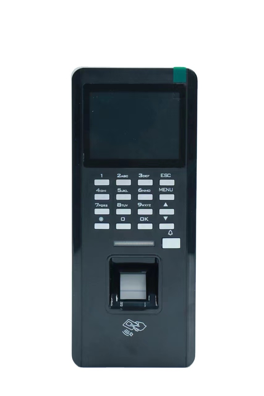 f718 2.8 inch TFT color LCD screen static facial fingerprint access control time attendance all-in-one machine