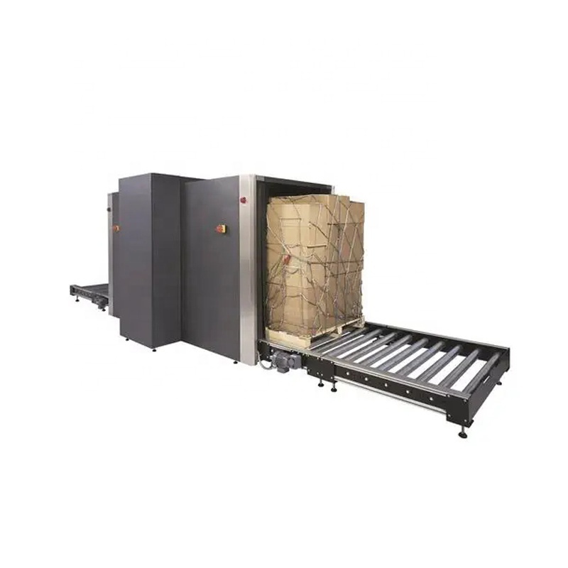 Roller Type x-ray Pallet Cargo Scanner to Detect Contraband in Packed Luggage in Shipping Company Seaport