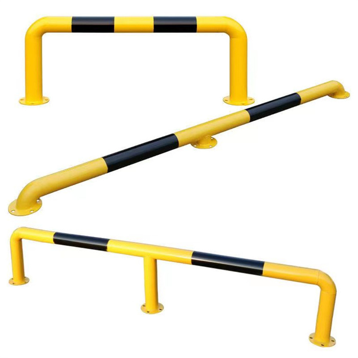 Vertical Safety Powder Coating Handrails Guard Rails Gas Station Anti-collision Column Corner guard Bollard L-type