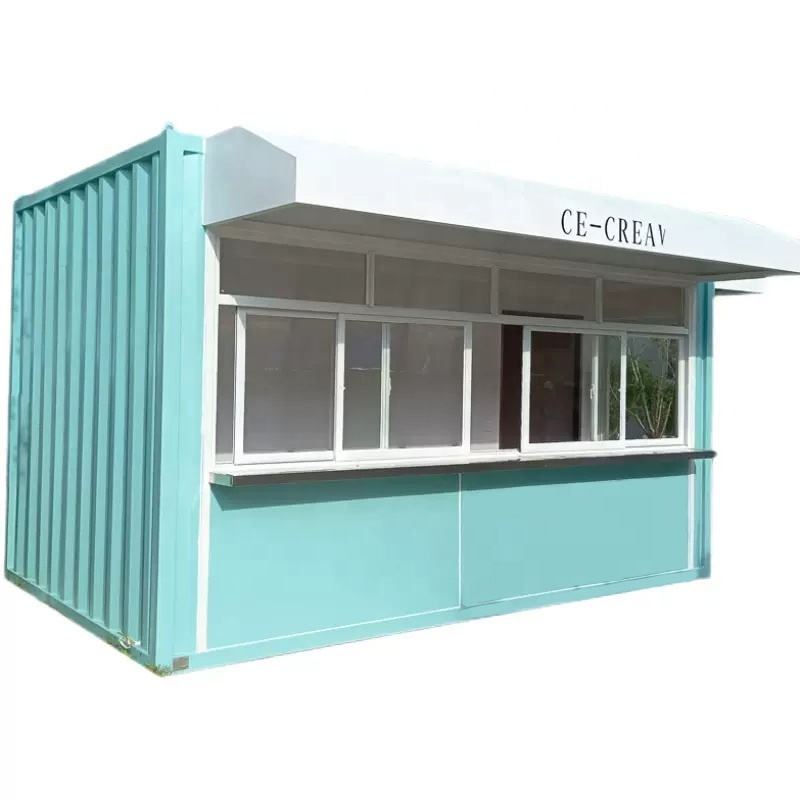 20FT 40FT Prefab Mini Pop-up Shop Container Coffee Shop/Bar/Fast-food