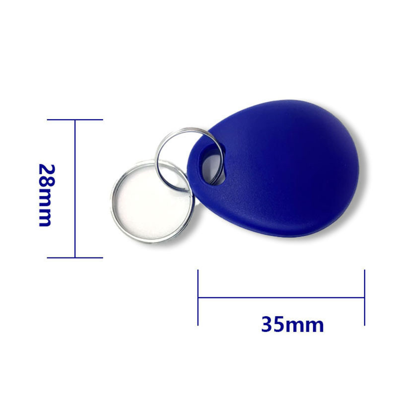 Wholesale price Waterproof Plastic ABS Electronic NFC 14443A RFID Key Tag From China