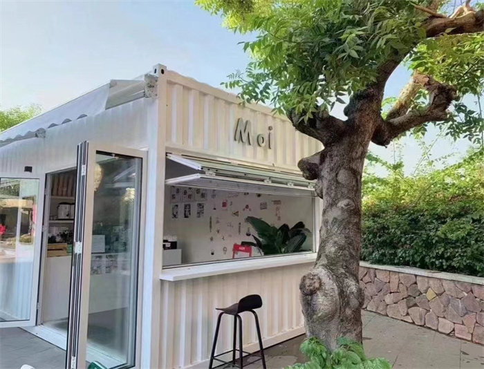 Prefab Custom Best Mobile Shipping Bar Coffee Shop Container Restaurant 20ft 40ft Modular House Home for Sale Used