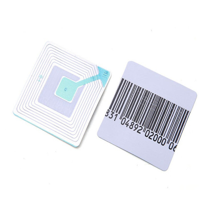 Hot selling Supermarket eas rf anti-theft sticker label for merchandise security alarm system from China