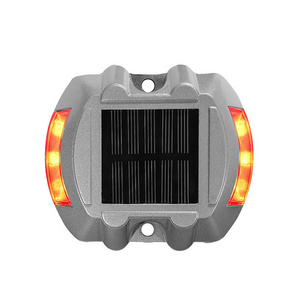 Factory direct price LED solar powered cat's eye studs traffic safety road reflectors from china