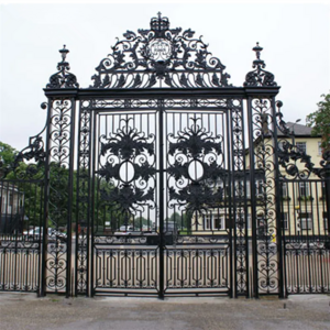 Hampton Palace Wrought Iron Gate Iron Entrance Patio Door Designs