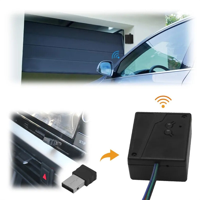 Universal 433.92hmz Automatic Car Usb Wireless Transmitter and Receiver for Garage Door Opener