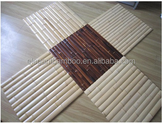 bamboo slats strip with natural ,dyed colors