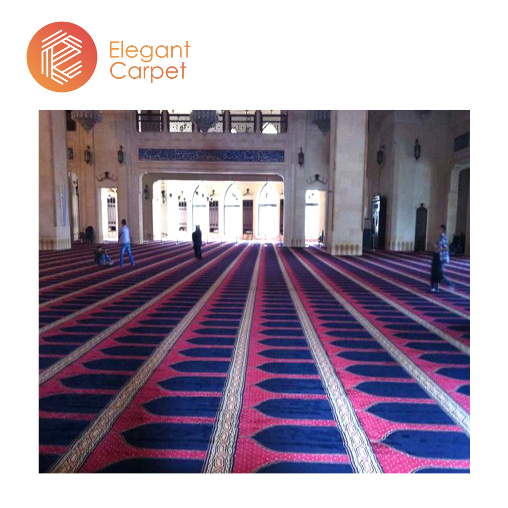 machine made broadloom prayer roll mosque carpet