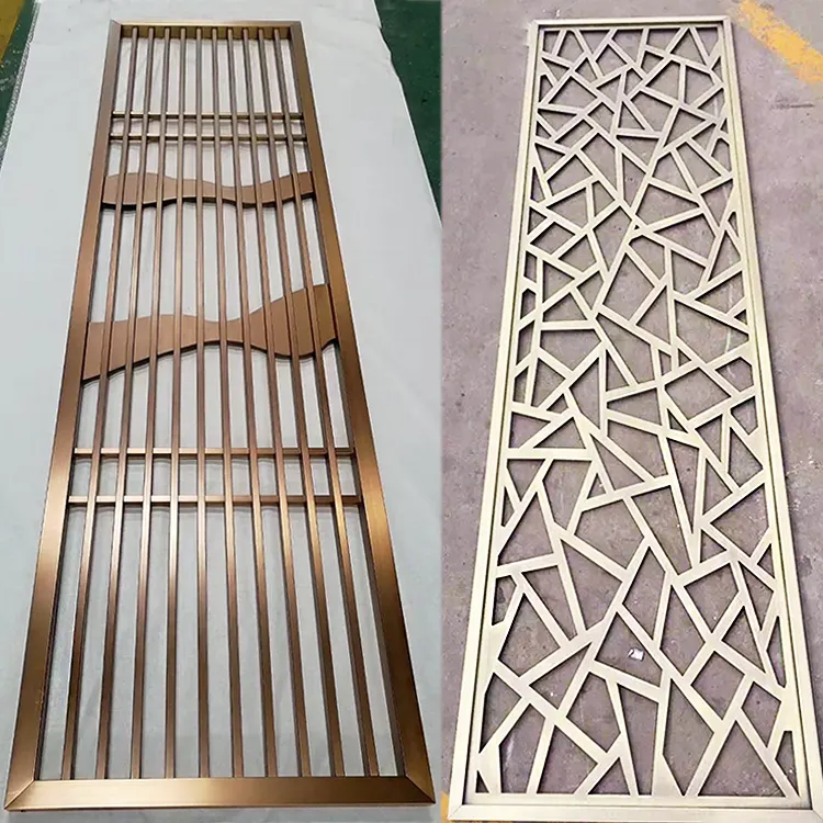 Laser Cut Metal Panel- Decorative Metal screens indoor Room Dividers Screens Panels