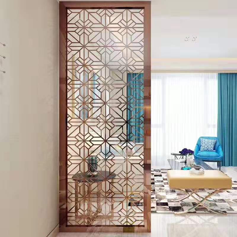 Laser Cut Metal Panel- Decorative Metal screens indoor Room Dividers Screens Panels