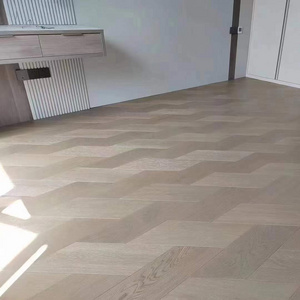 Factory Direct Price Click Flooring wirebrushed Birch Parquet Wood Floor Tiles