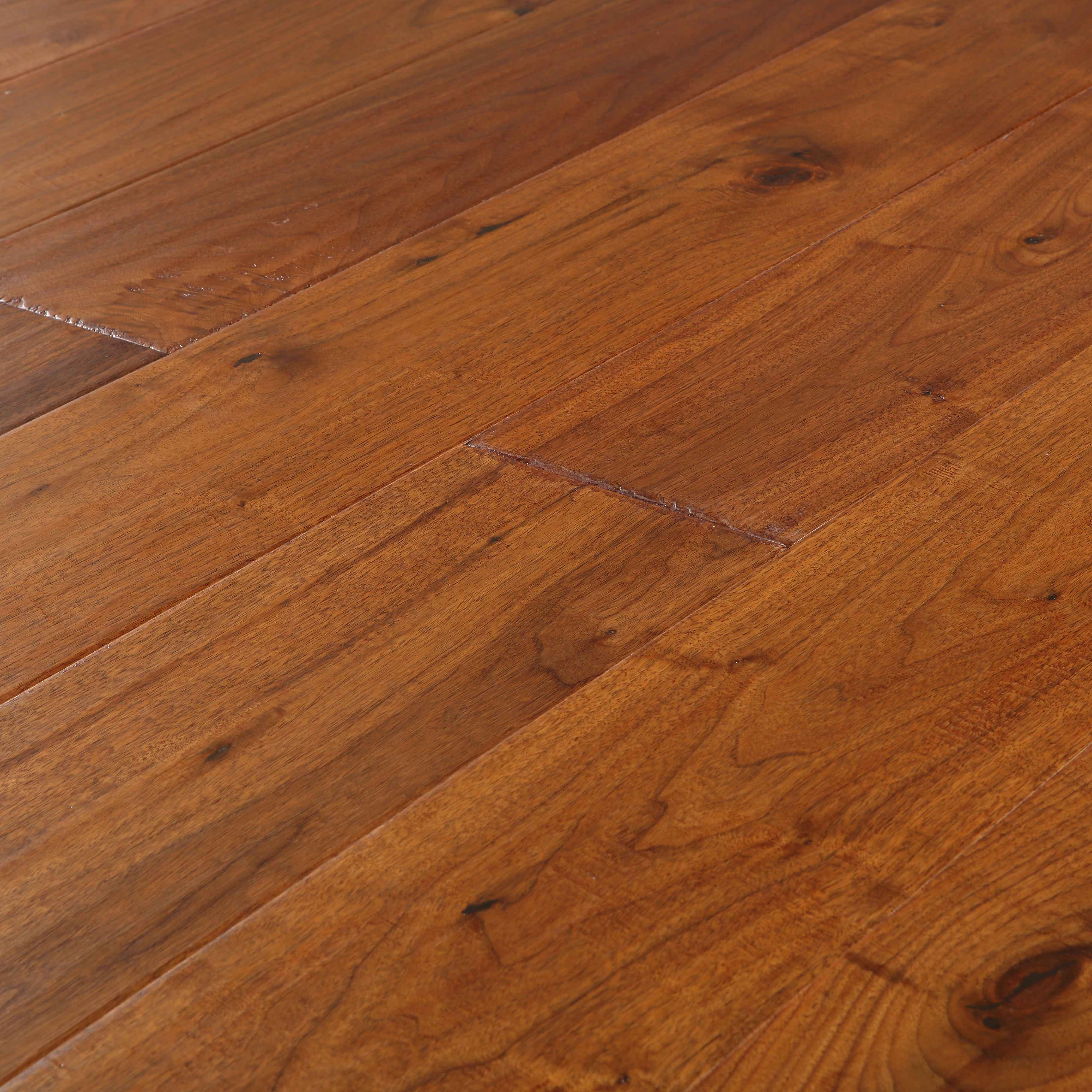 Best Price High Quality American Black Walnut Engineered Hardwood Flooring for project