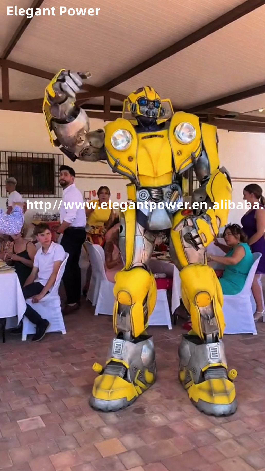 Realistic Business Promotion Transformer Animatronic Suits Robot Birthday Party Large Size Trade Show Dancing Robot Costume