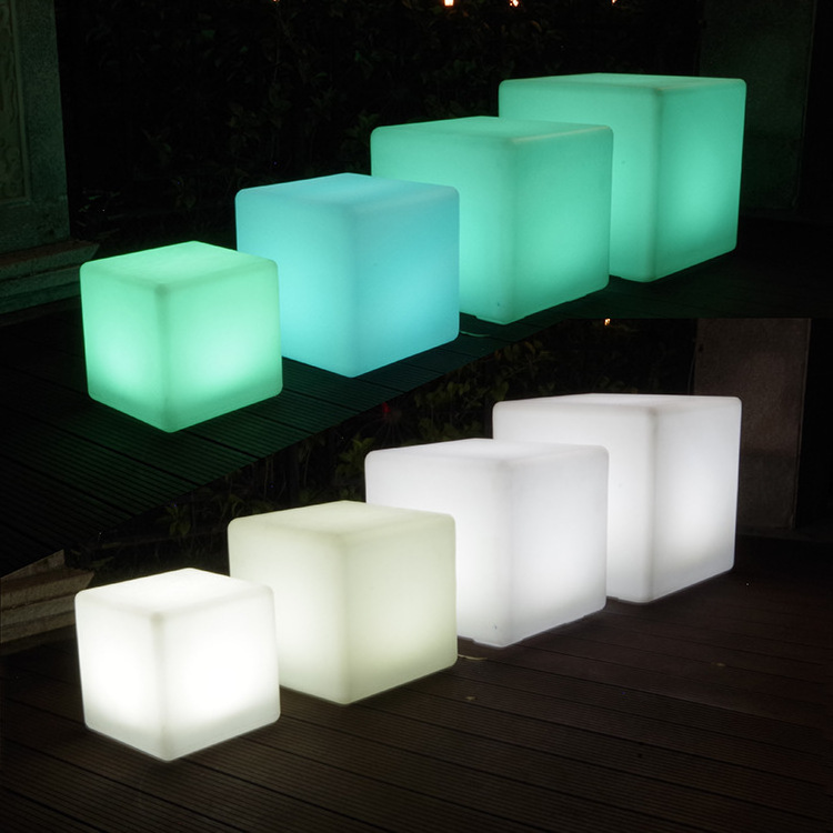 Waterproof LED Cube Chair Lighting for Seating Chair LED Cube