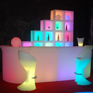 glow led mobile bar / led bar counter / portable bar counter