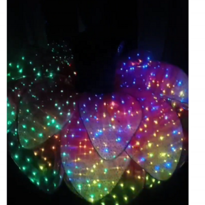 LED pixel glowing flowers Amazing LED Light Flower Dress Dance Stage Show Girls Dresses Entertainment Costume