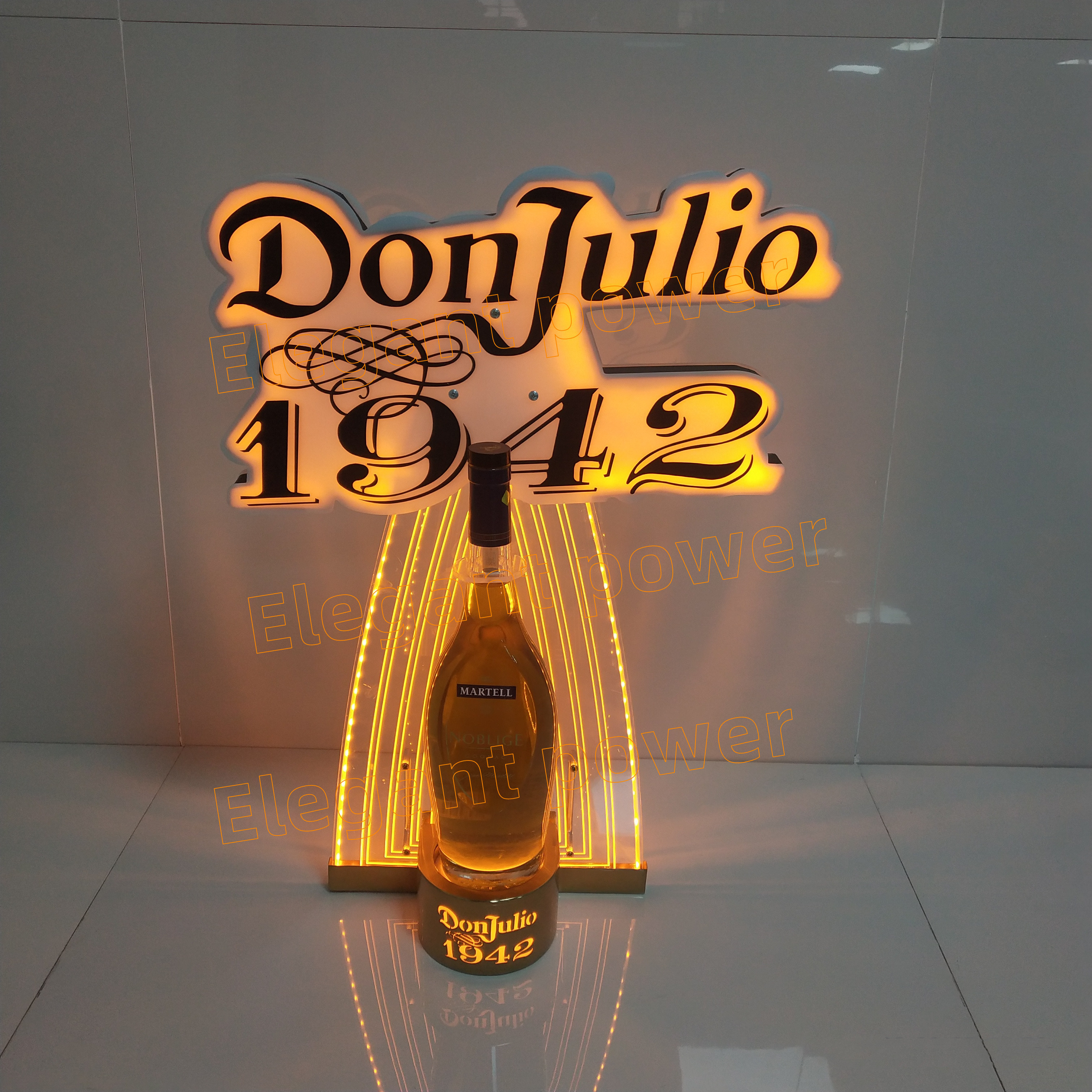 LED Light LED 1942 Bottle Display Glorifier Bottle presenter Acrylic LED Showcase