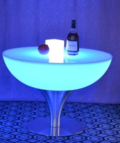 Modern commercial led party tables lamp led night club LED light furniture for bar event