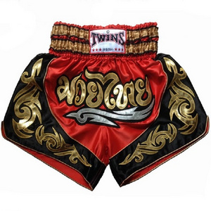 Twins High quality 100% polyester mma shorts custom logo muay thai shorts