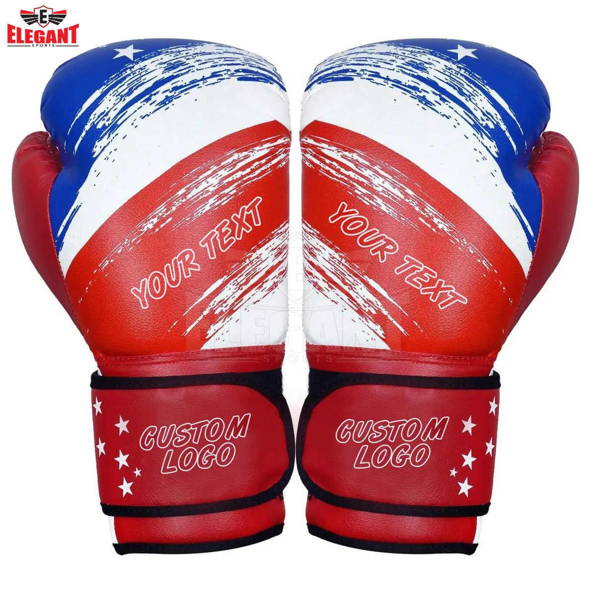 Best Boxing Gloves, Kickboxing  Gel Sparring Training Gloves, Muay Thai Style Punching Bag Mitts 14 oz- By Elegant Sports