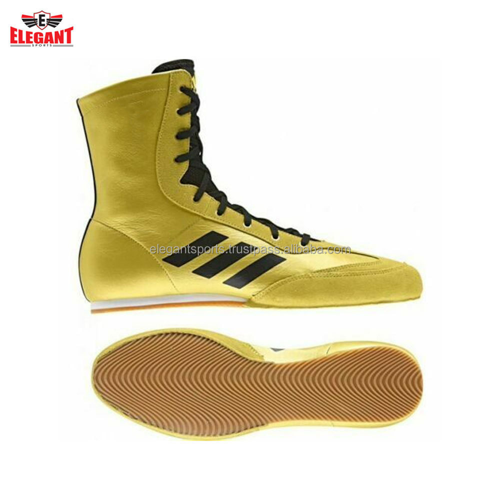 New Design Professional Custom Leather Sport Boots High-top Quality Boxing Shoes For Sale