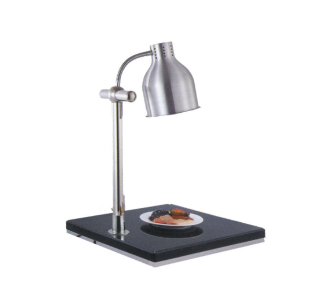 Kitchen usage Stainless Steel Carving Station Kit Heat Lamp with Cutting Board and Drip Pan