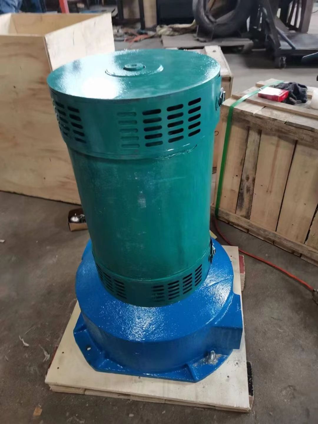 8KW Pelton turbine brushless excitation generator off grid